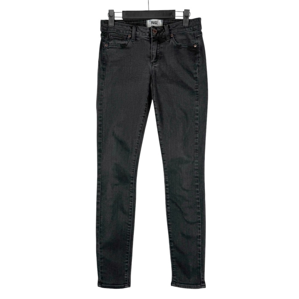 Paige Jeans Verdugo Ultra SKINNY Steel Gray Size 27 Denim Stretch Womens